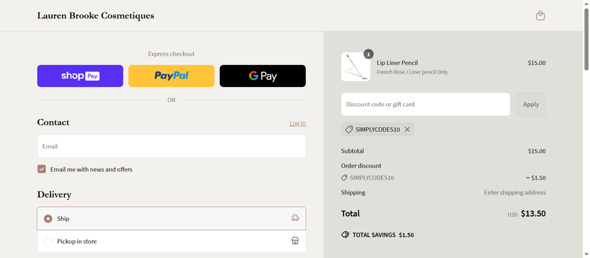 Lauren Brooke Cosmetiques  Sale - 20% Off on Face Serums