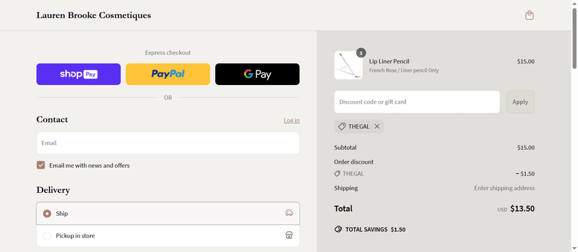 Flat 25% Off on Natural Sunscreem - Shop at Lauren Brooke Cosmetiques